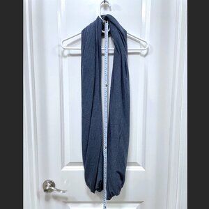 American Apparel - Infinity Scarf in Blue Melange